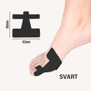 Forhåndskuttet kinesiologitape for korrigering av hallux valgus