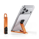 Mini telefonstativ i aluminium, nøkkelring, sammenleggbar skrivebordsholder