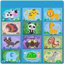 DIY håndlagde dyreklistremerker for barn