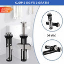 Boltsett for kraftig toalettsetefeste