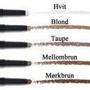 🌟 Brukervennlig 2-i-1 øyenbrynsblyant