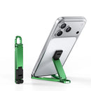 Mini telefonstativ i aluminium, nøkkelring, sammenleggbar skrivebordsholder