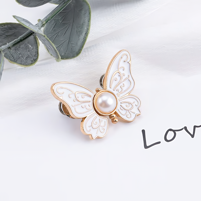 ✨Sett med 4 avtakbare sommerfuglklemmer🦋