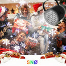 16-i-1 LED-projektorlampe med juletema