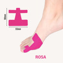 Forhåndskuttet kinesiologitape for korrigering av hallux valgus