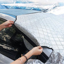 Magnetisk beskyttelse av bilen mot snø