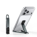 Mini telefonstativ i aluminium, nøkkelring, sammenleggbar skrivebordsholder