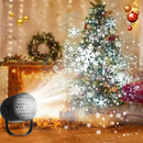 16-i-1 LED-projektorlampe med juletema