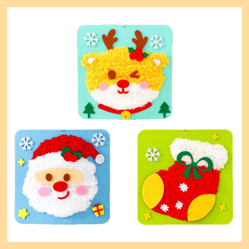 Jule DIY broderidukkesett