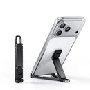 Mini telefonstativ i aluminium, nøkkelring, sammenleggbar skrivebordsholder