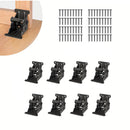 Kraftige sammenleggbare bordbenbeslag med selvlåsende hengsler