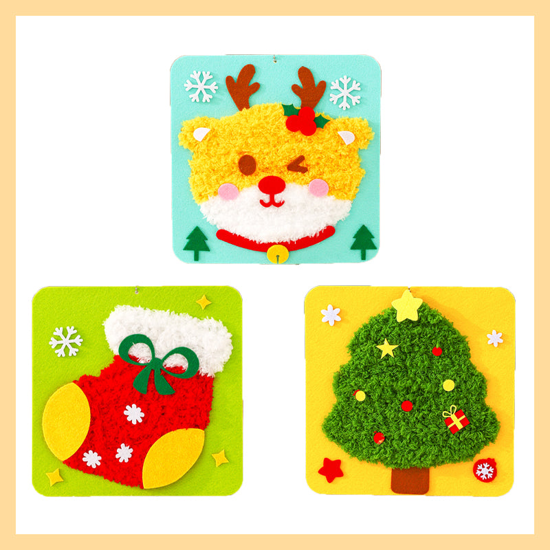 Jule DIY broderidukkesett