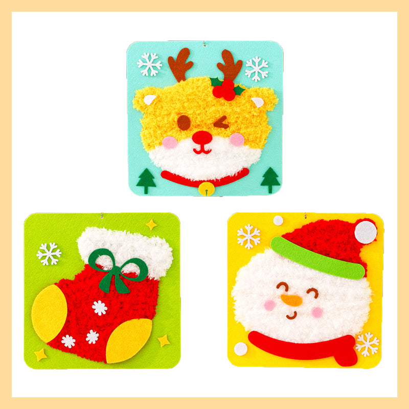 Jule DIY broderidukkesett