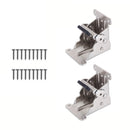 Kraftige sammenleggbare bordbenbeslag med selvlåsende hengsler