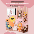 Realistiske mini babydukker med klær