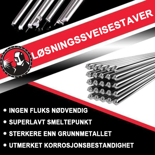 Løsning Sveisestenger med flussmiddel