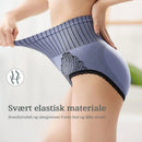 Høy midje bomullsundertøy for kvinner