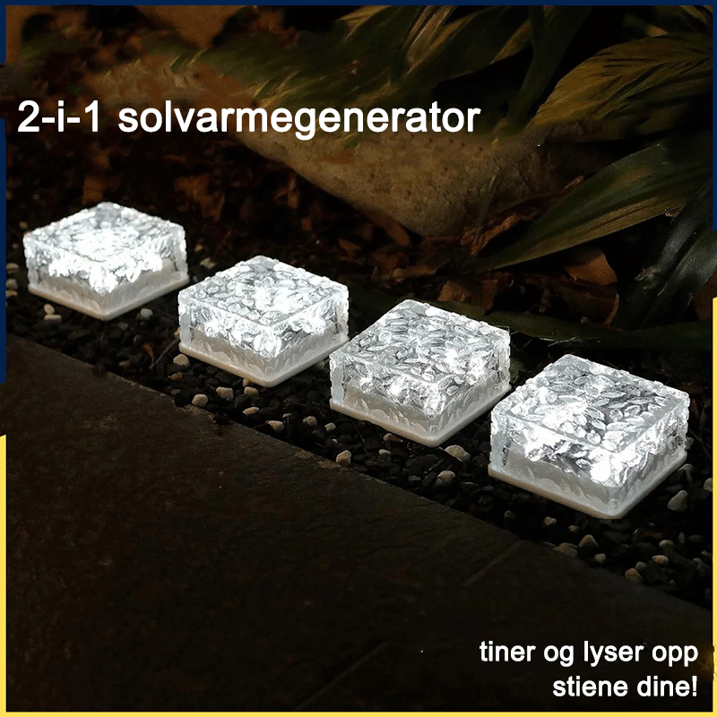 2-i-1 solvarmegeneratoren (for innendørs og utendørs bruk)