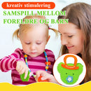 Sysett for å lage håndverksvesker til barn