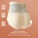 Bukser med høy midje som former magen