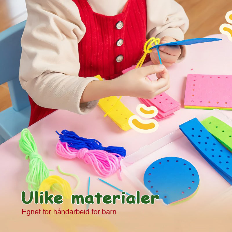 Jule DIY broderidukkesett