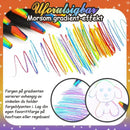 Morsom regnbuegradient fargeblyant