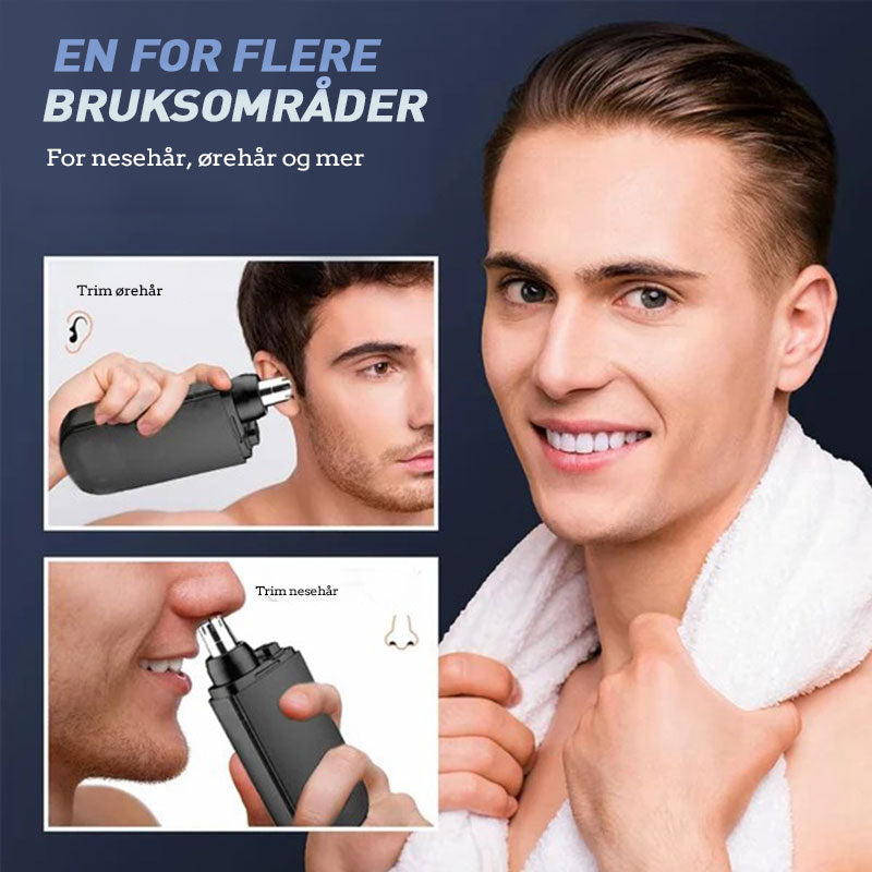 Bærbar nesehårtrimmer