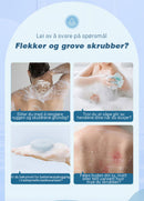 Skrubbebørste i silikon til badebeltet