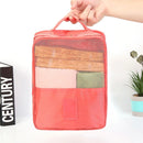 Tolags reiseskoveske, vanntett og sammenleggbar skoveske, arrangør, daglige nødvendigheter