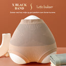 Bukser med høy midje som former magen