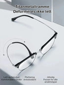 Ultralette presbyopiske briller mot blåfarge