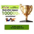 Simulert fuglelyd kjæledyrleketøy