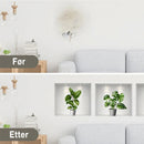 Selvklebende 3D planteveggklistremerker