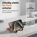 Mini telefonstativ i aluminium, nøkkelring, sammenleggbar skrivebordsholder