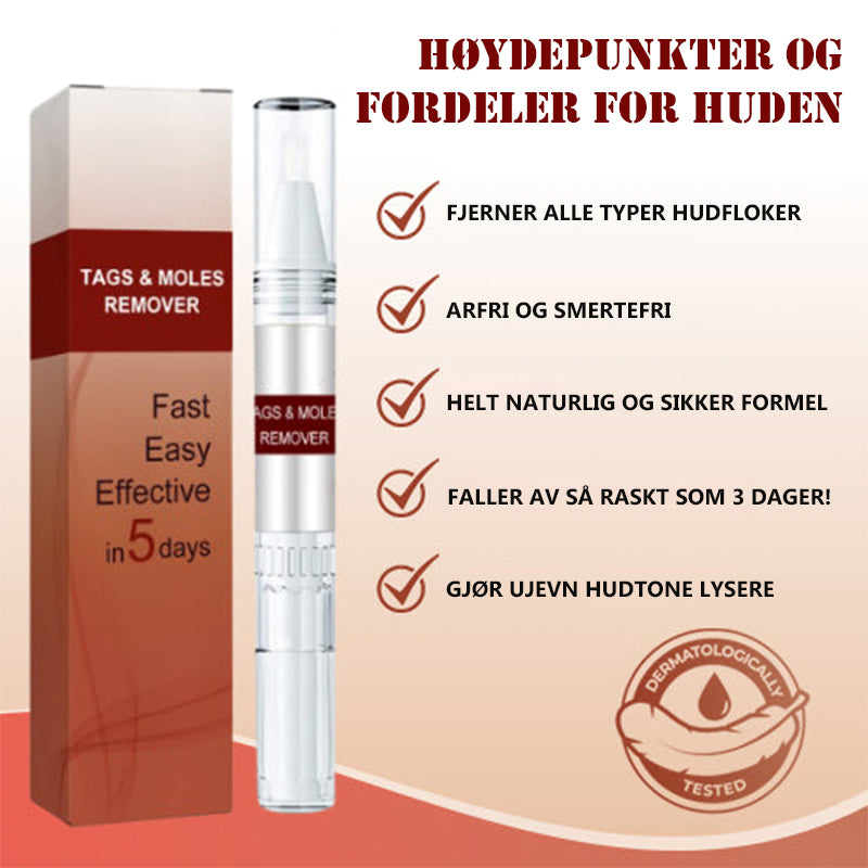 Essens for fjerning av flekker og føflekker - Kjøp 1 og få 1 gratis (2 stykk)