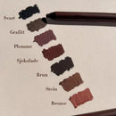 24-timers vanntett eyeliner, spisselig eyeliner (2 stk)