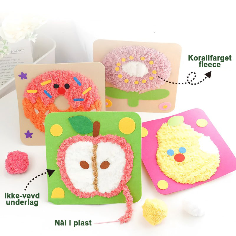 Jule DIY broderidukkesett