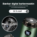 Mini oppladbar barbermaskin