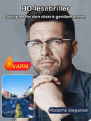 Ultralette presbyopiske briller mot blåfarge