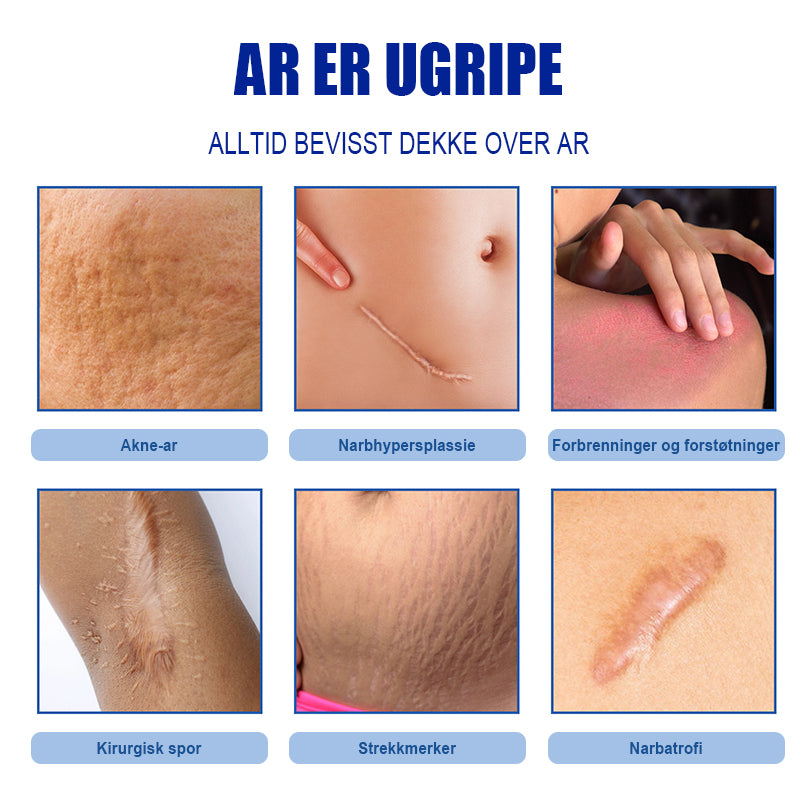 Krem for reparasjon av arr