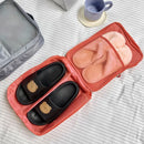 Tolags reiseskoveske, vanntett og sammenleggbar skoveske, arrangør, daglige nødvendigheter