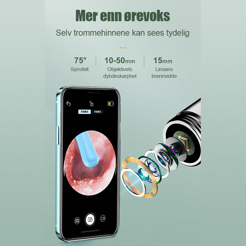WiFi-versjon av den visuelle øreskjeen