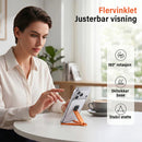 Mini telefonstativ i aluminium, nøkkelring, sammenleggbar skrivebordsholder
