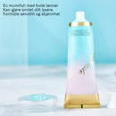 Farget hvitende tannkrem