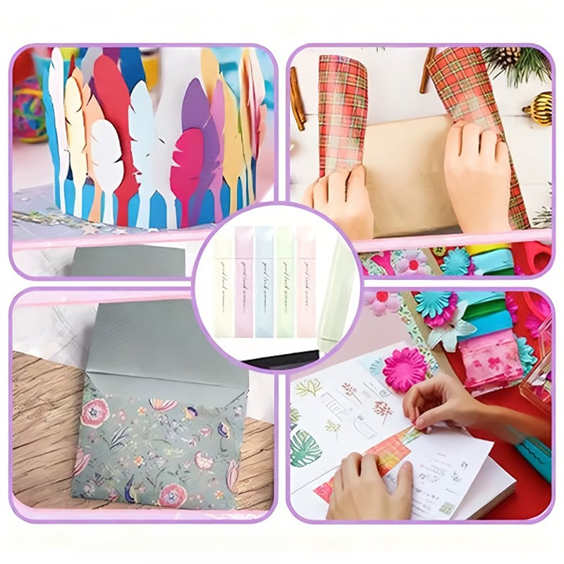 Rull med dobbeltsidig teip for scrapbooking