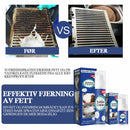 Skummende rengjøringsmiddel for tunge oljeflekker