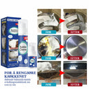 Skummende rengjøringsmiddel for tunge oljeflekker