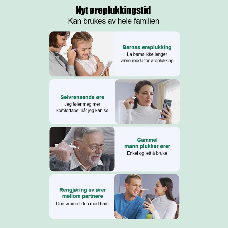 WiFi-versjon av den visuelle øreskjeen