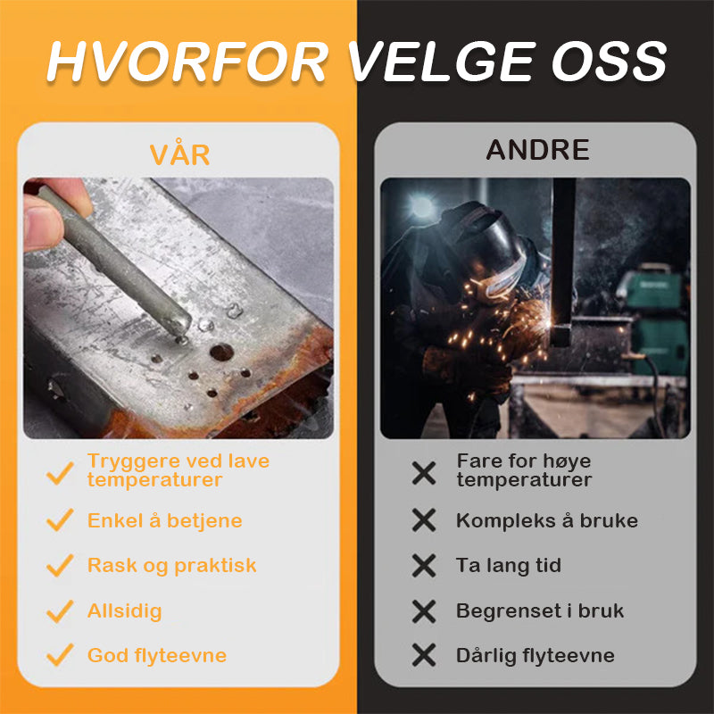 Lavtemperatur Universell Sveisestang