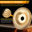 Kraftig sett med treskjæringsskiver